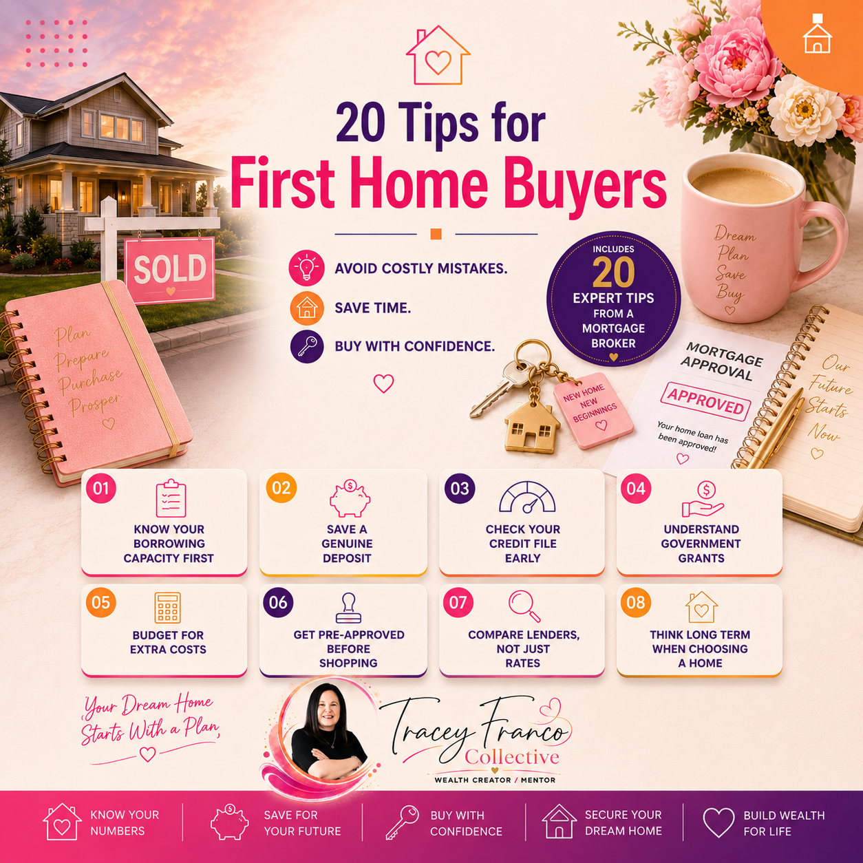 20 Tips for First Home Buyers