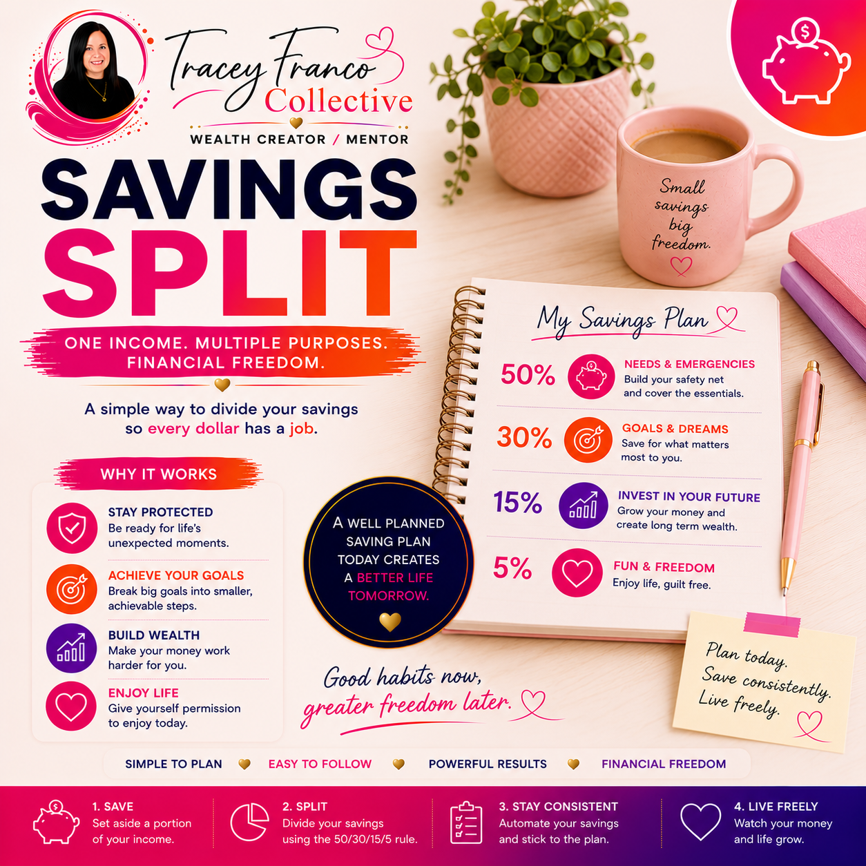 Savings Split Planner