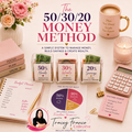 50/30/20 Money Method – Budgeting Worksheet