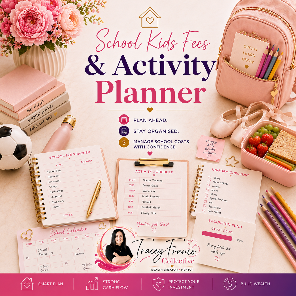 School Kids Fees Activity Planner