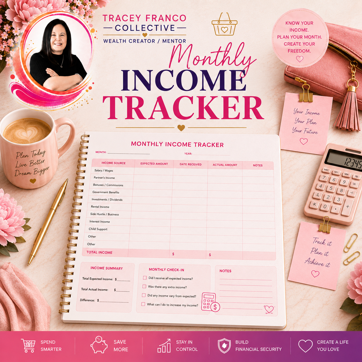 Monthly Income Tracker