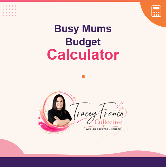 Busy Mums Budget Planner Calculator