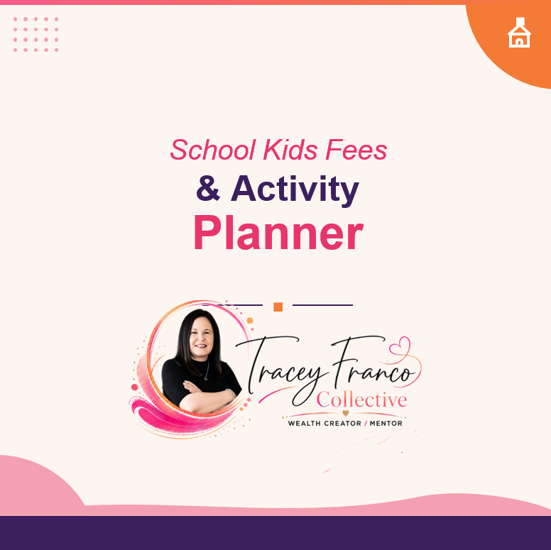 School Kids Fees Activity Planner