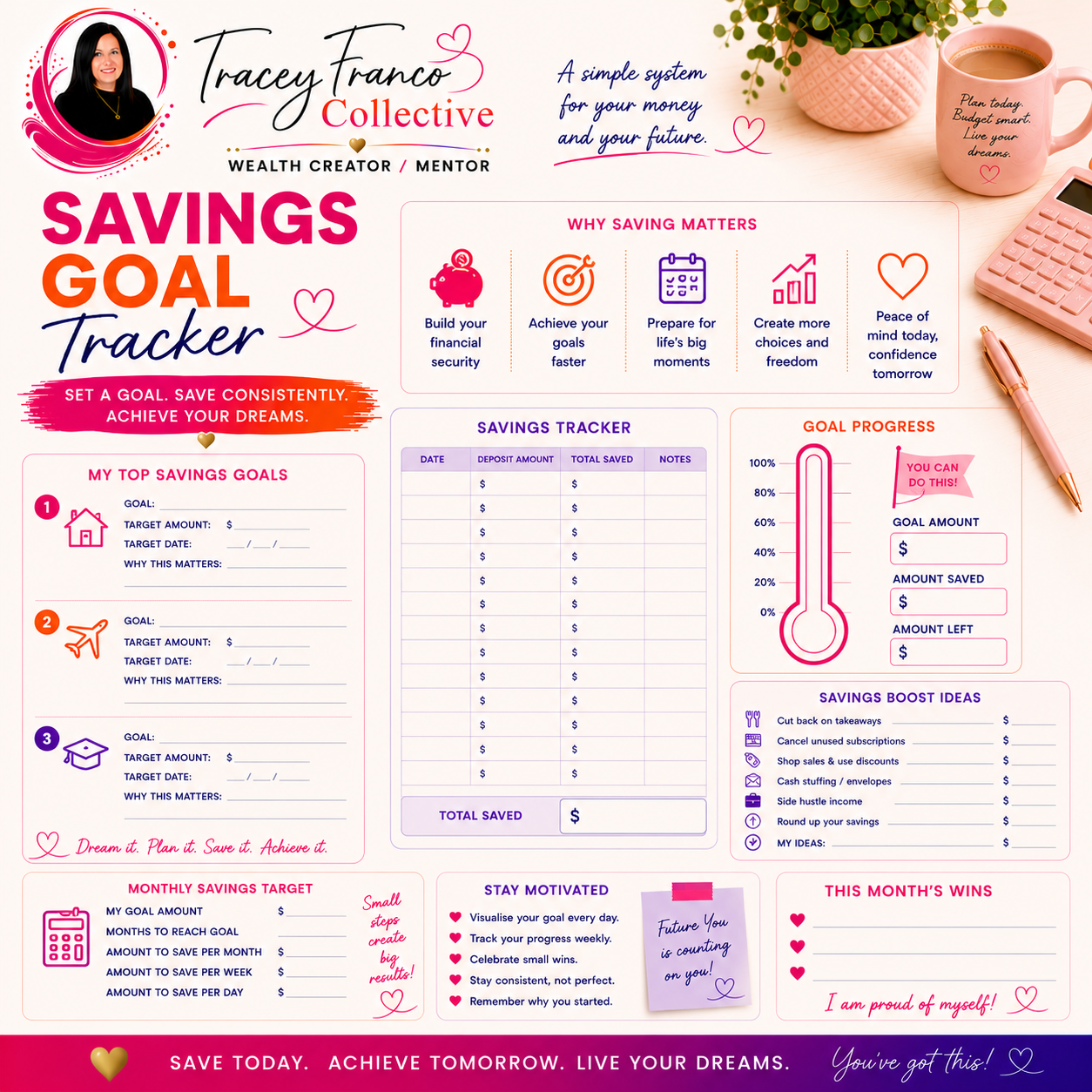 Savings Goal Tracker