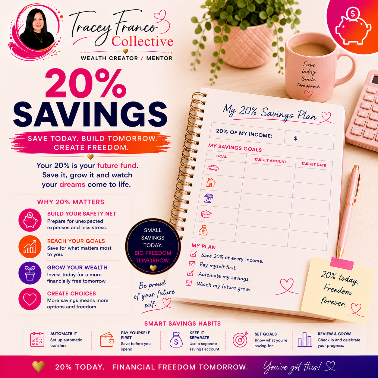 20% Savings Planner