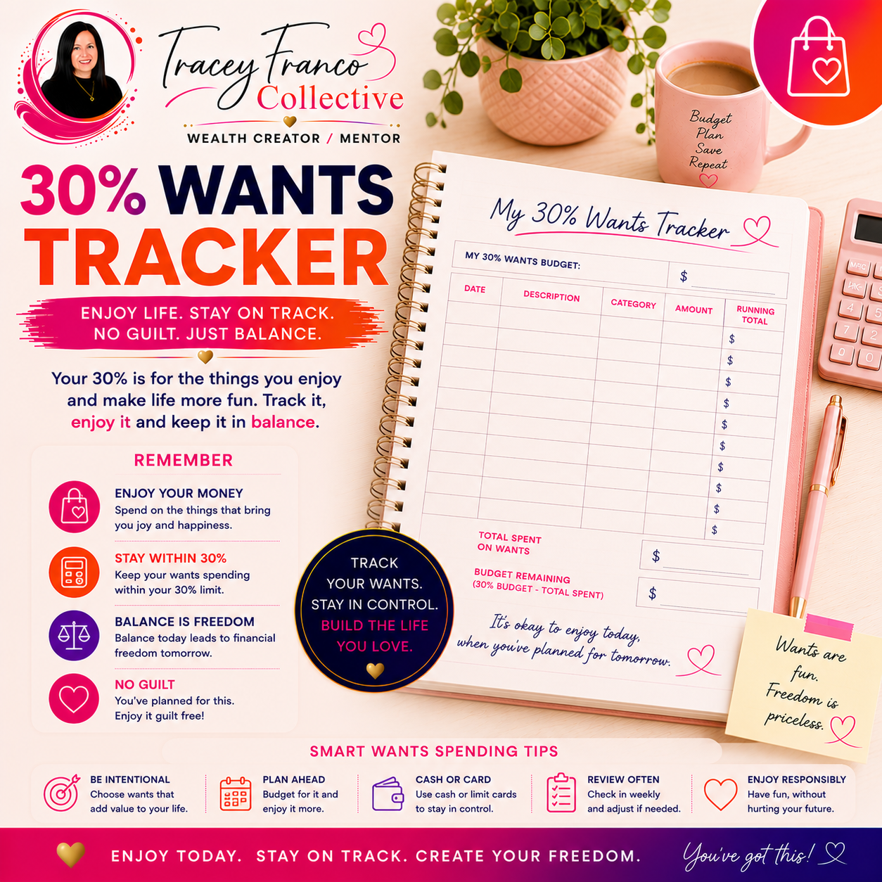 30% Wants Tracker