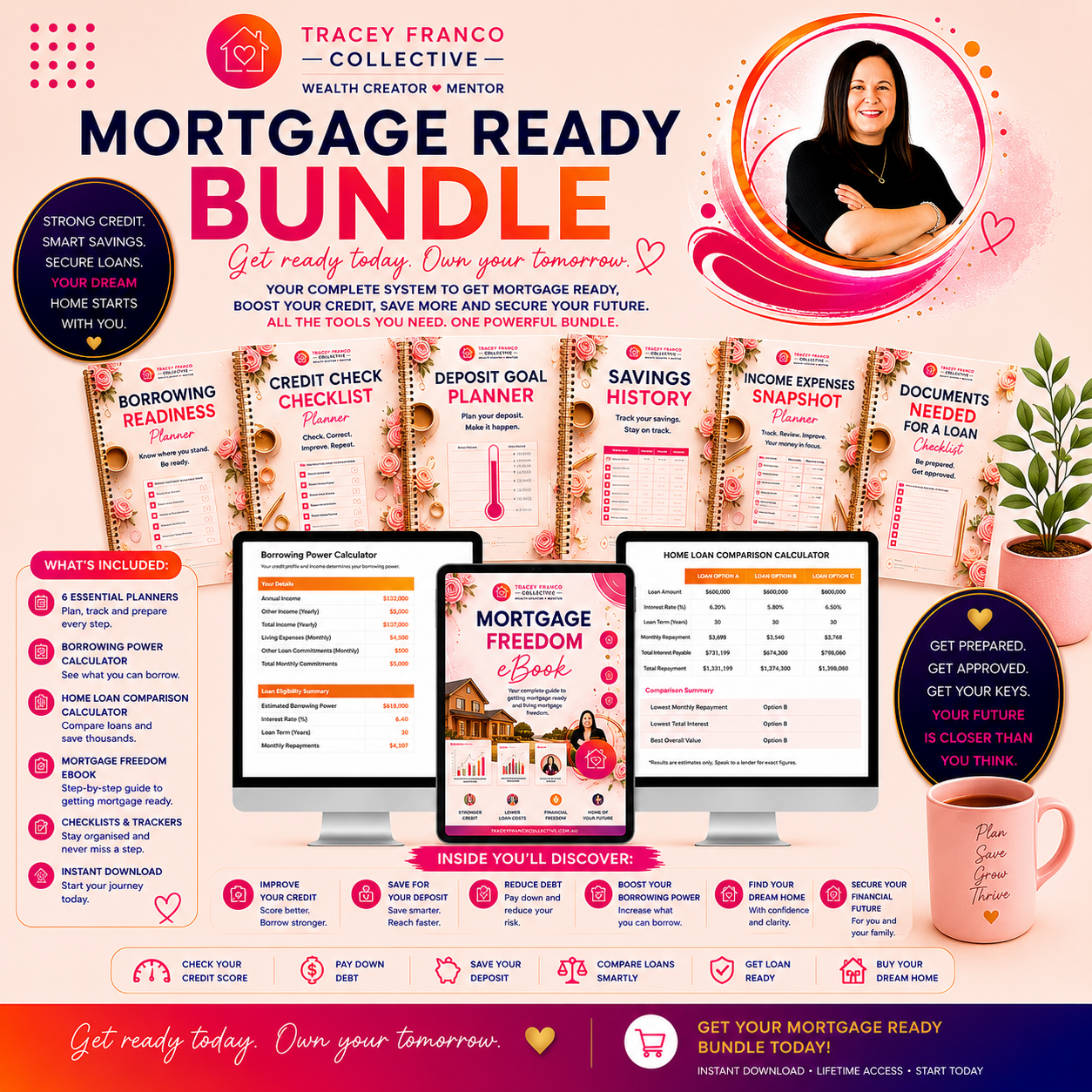 Mortgage & Home Loan Preparation Bundle | Complete Finance Toolkit